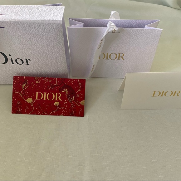 Dior shopping bags and envelopes - Picture 2 of 2